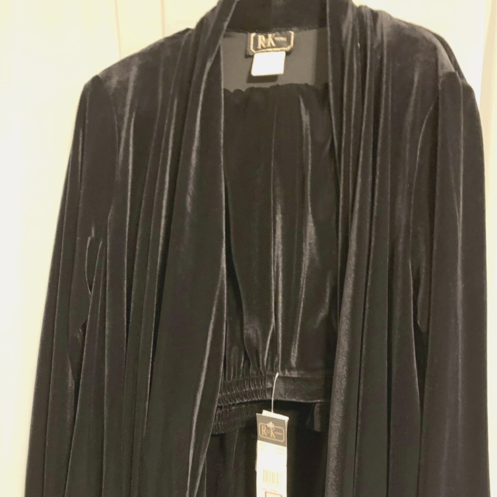 Beautiful velvet/velure pant suit! NWT